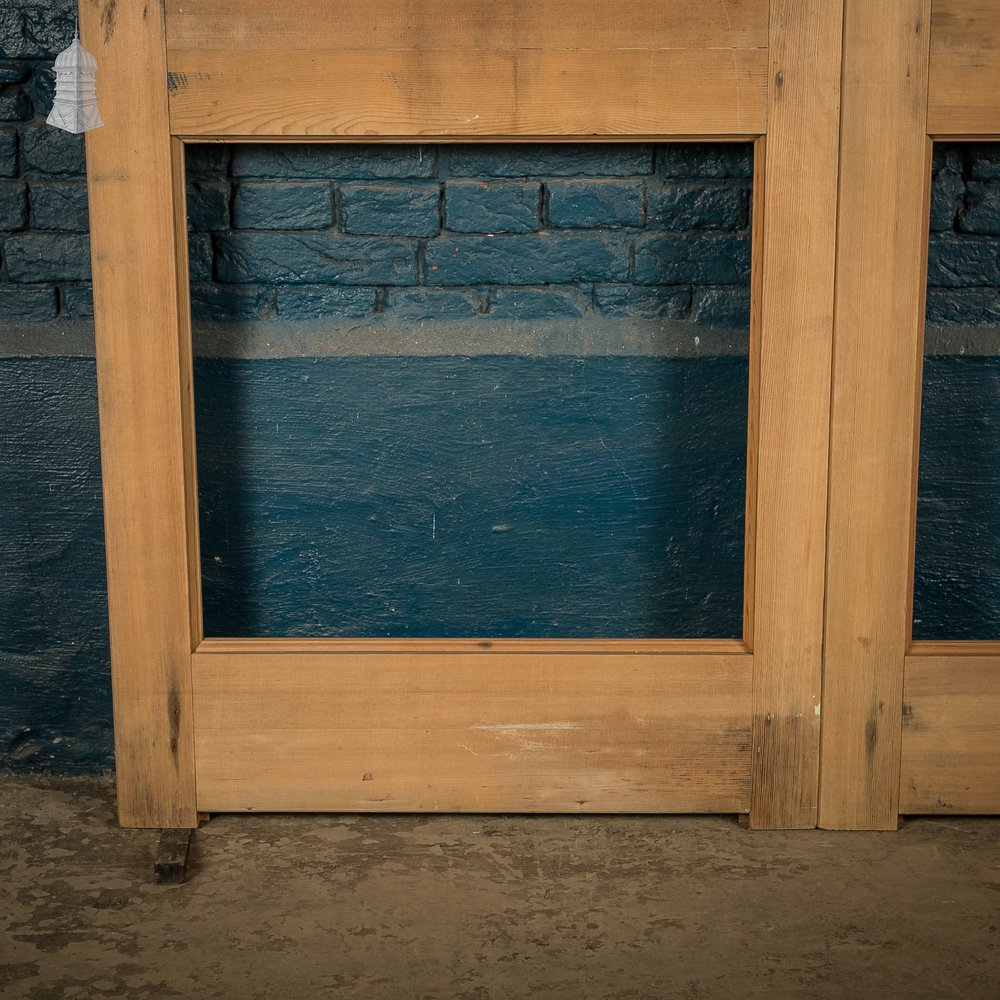 Glazed Double Doors, Douglas Fir, Unfinished