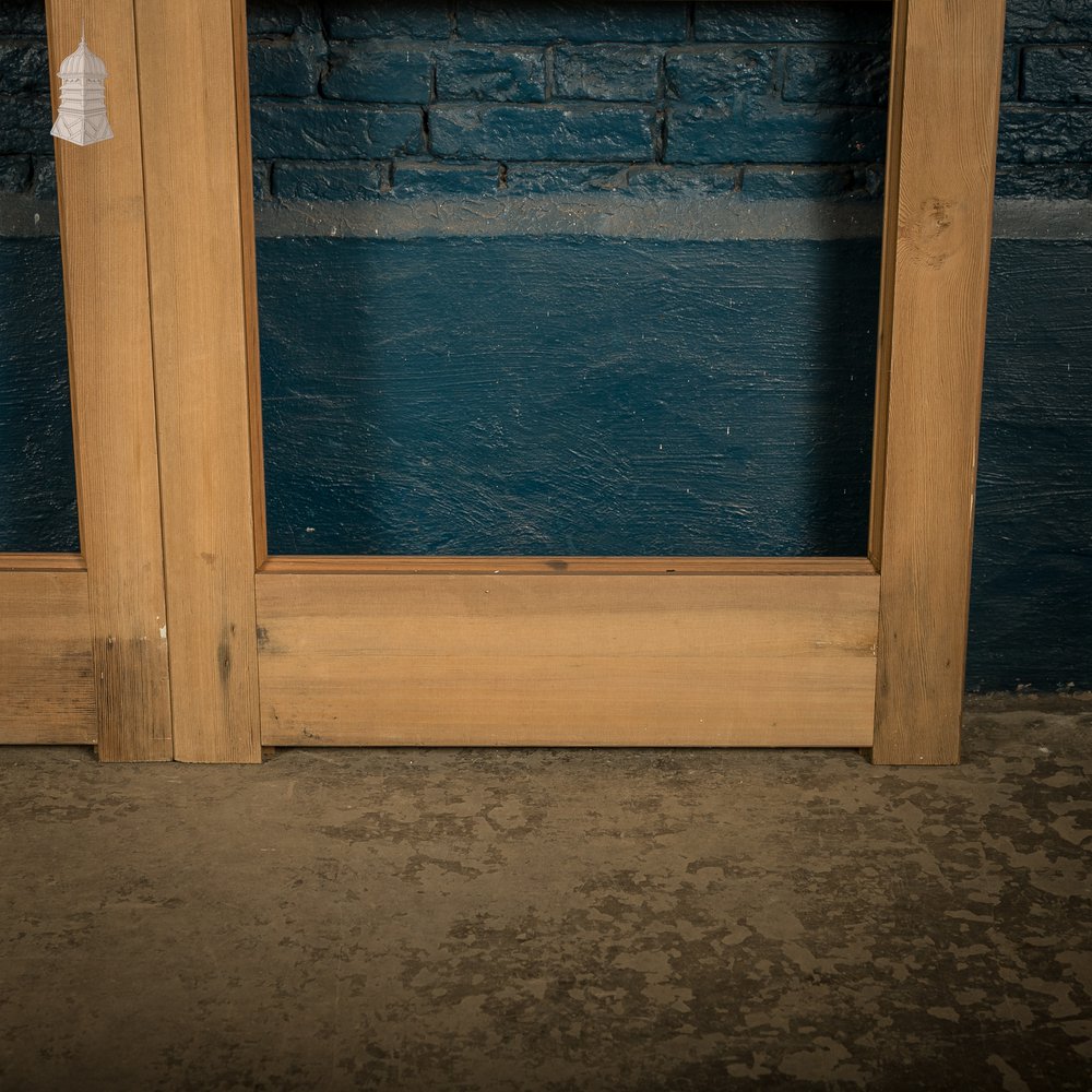 Glazed Double Doors, Douglas Fir, Unfinished