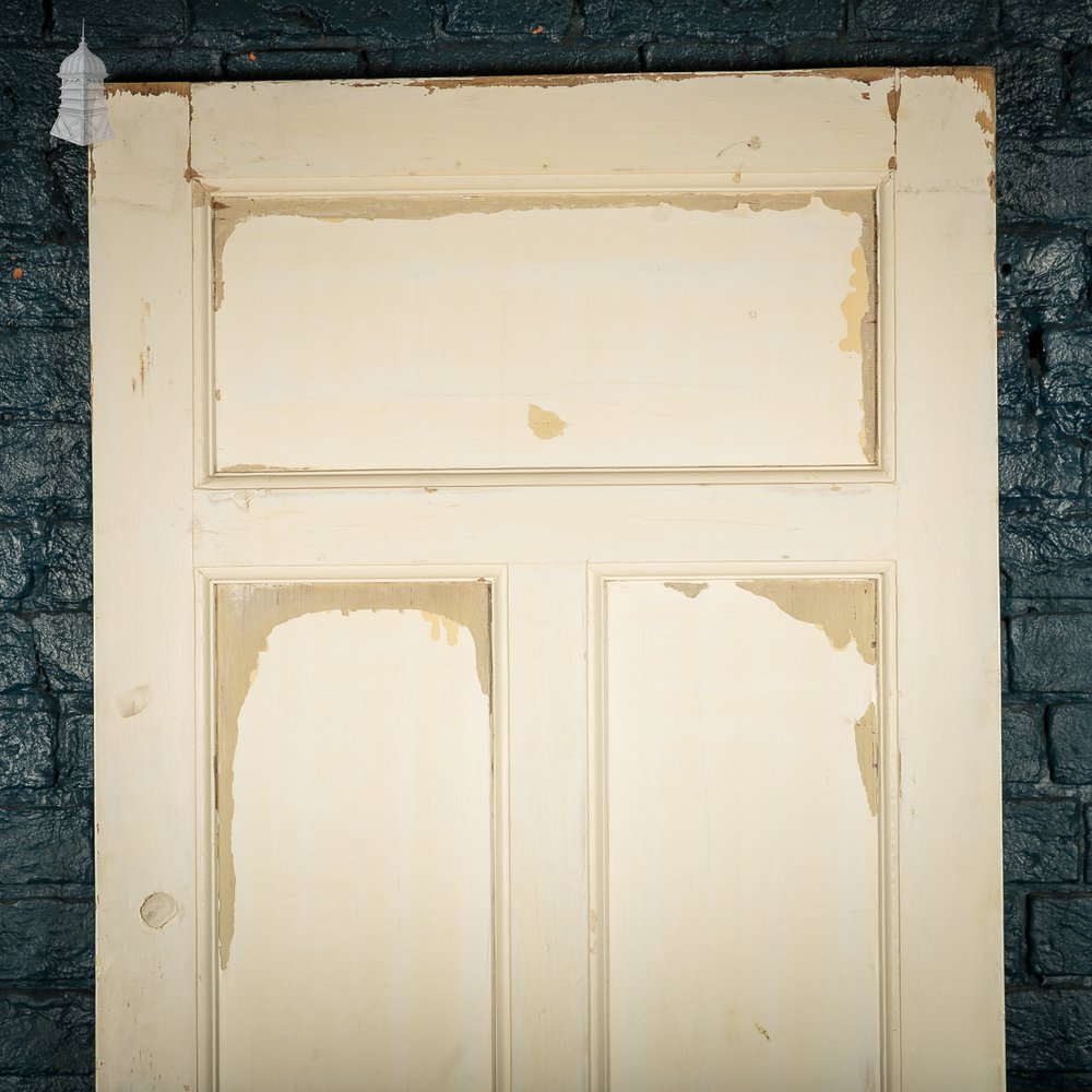 Moulded 5 Panel Door, Distressed Paint Finish