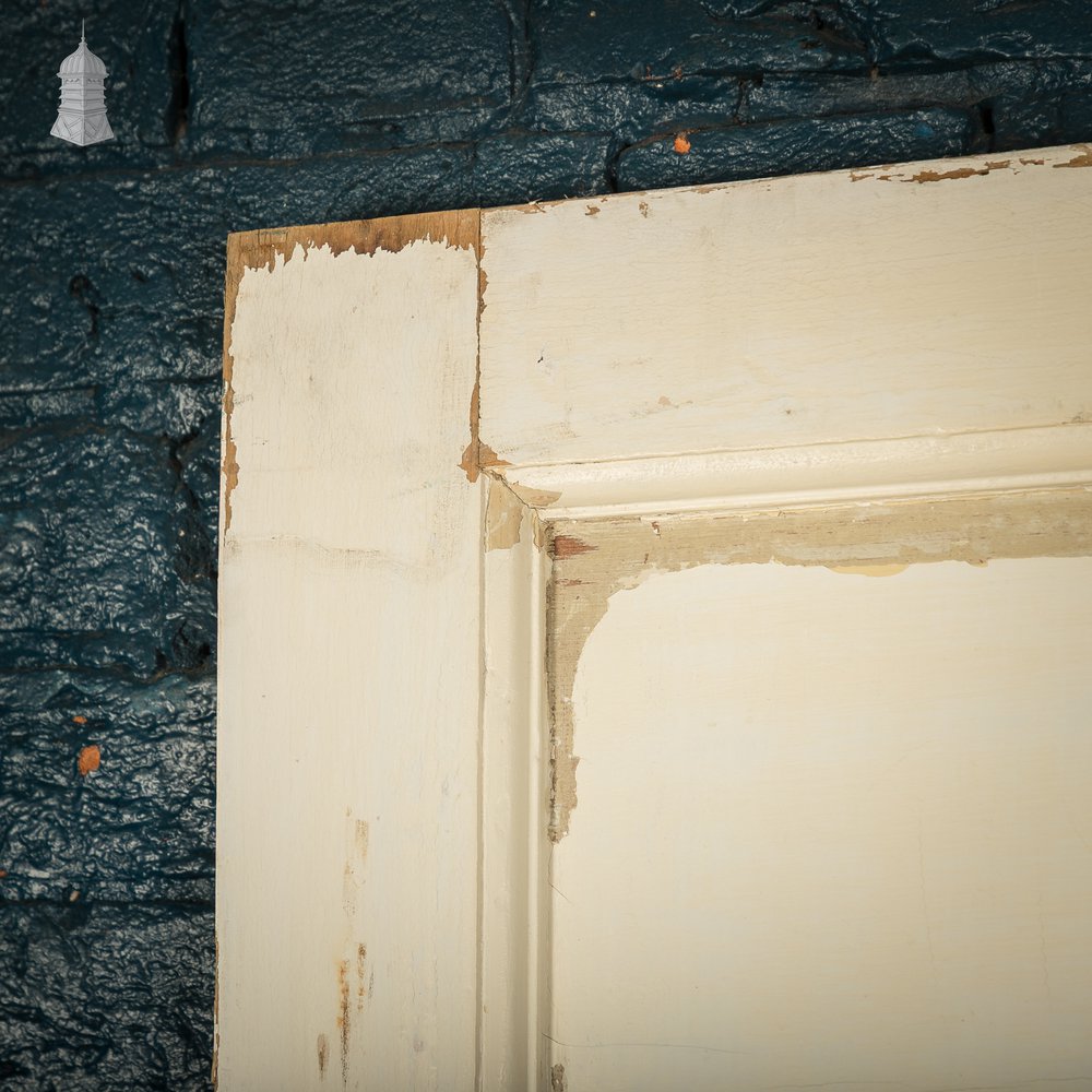 Moulded 5 Panel Door, Distressed Paint Finish