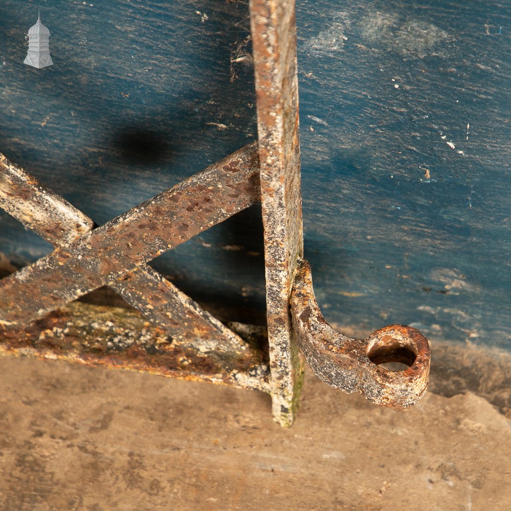 Diamond Lattice Gate, Wrought Iron