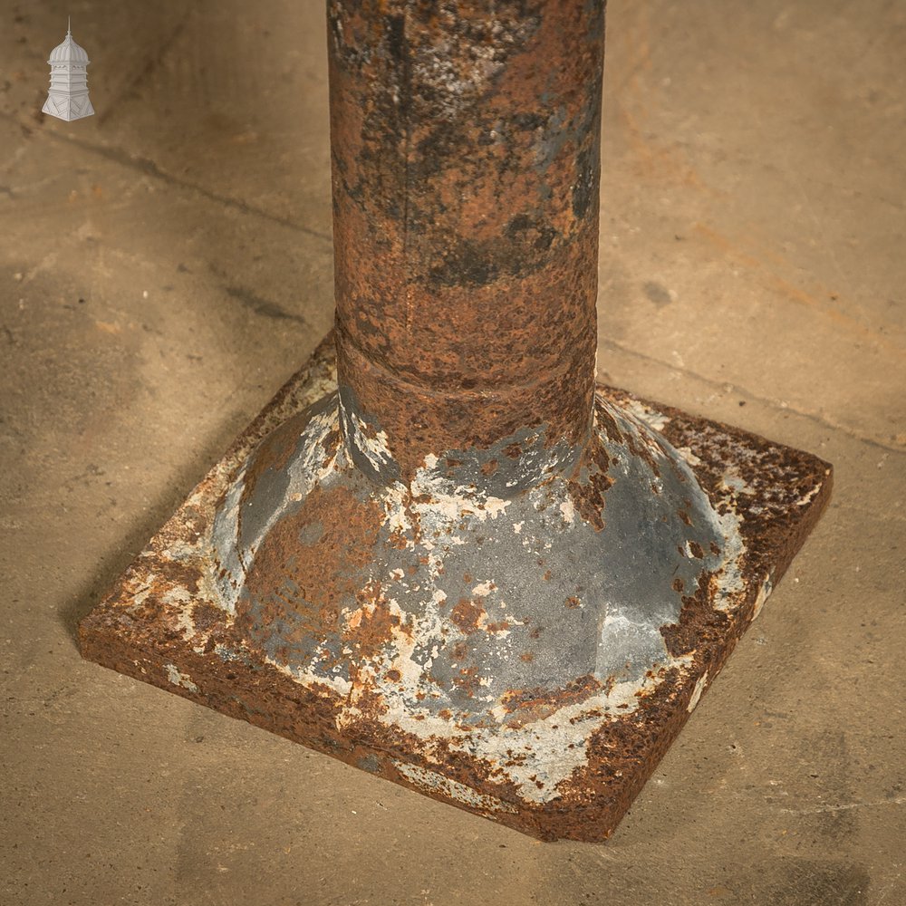 Six Victorian Columns, Set of Cast Iron Pillars