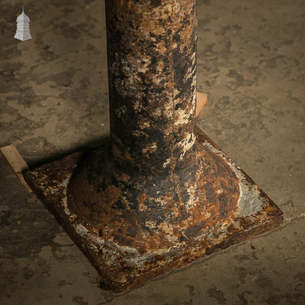 Six Victorian Columns, Set of Cast Iron Pillars