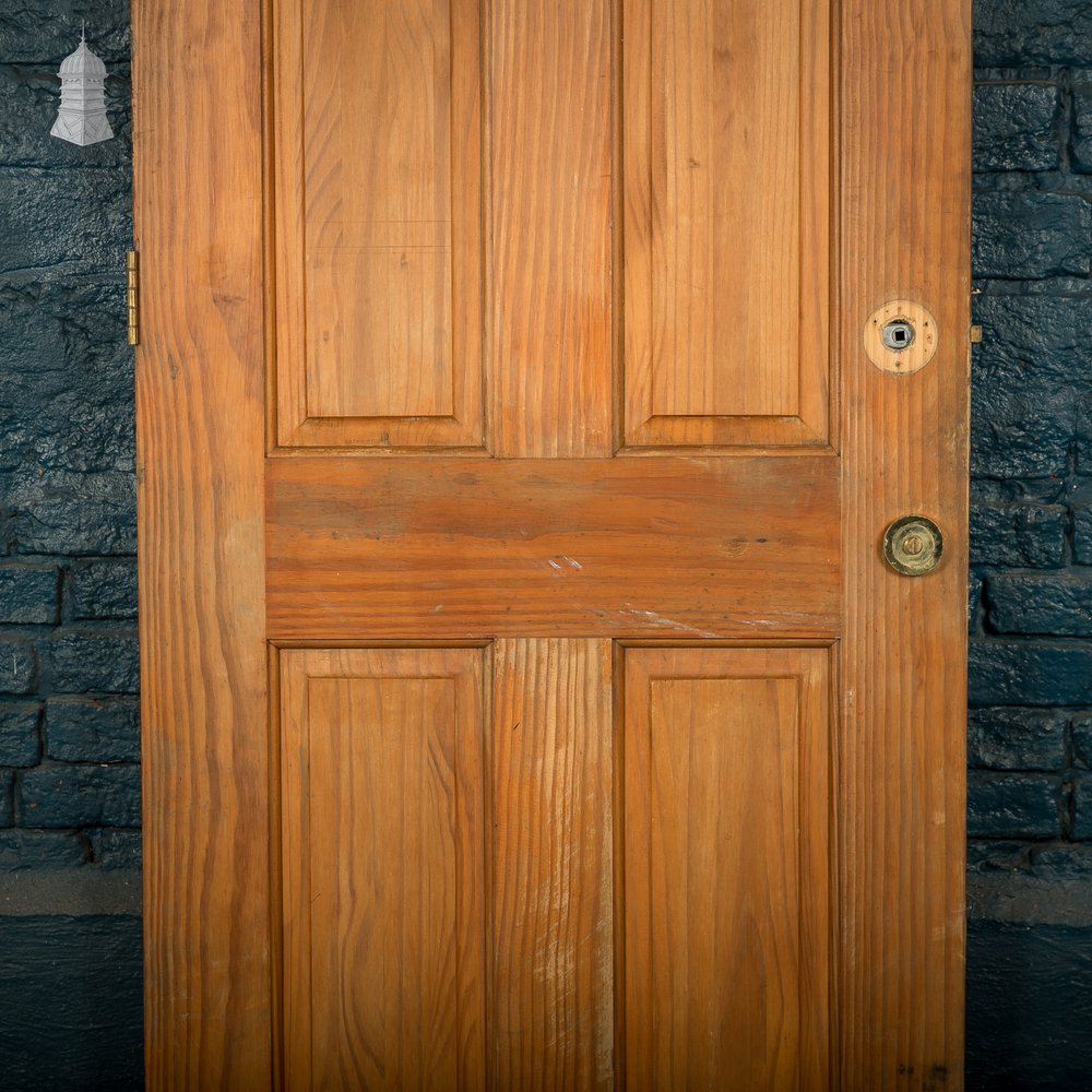 Moulded 4-Panel Door with a Stained Finish