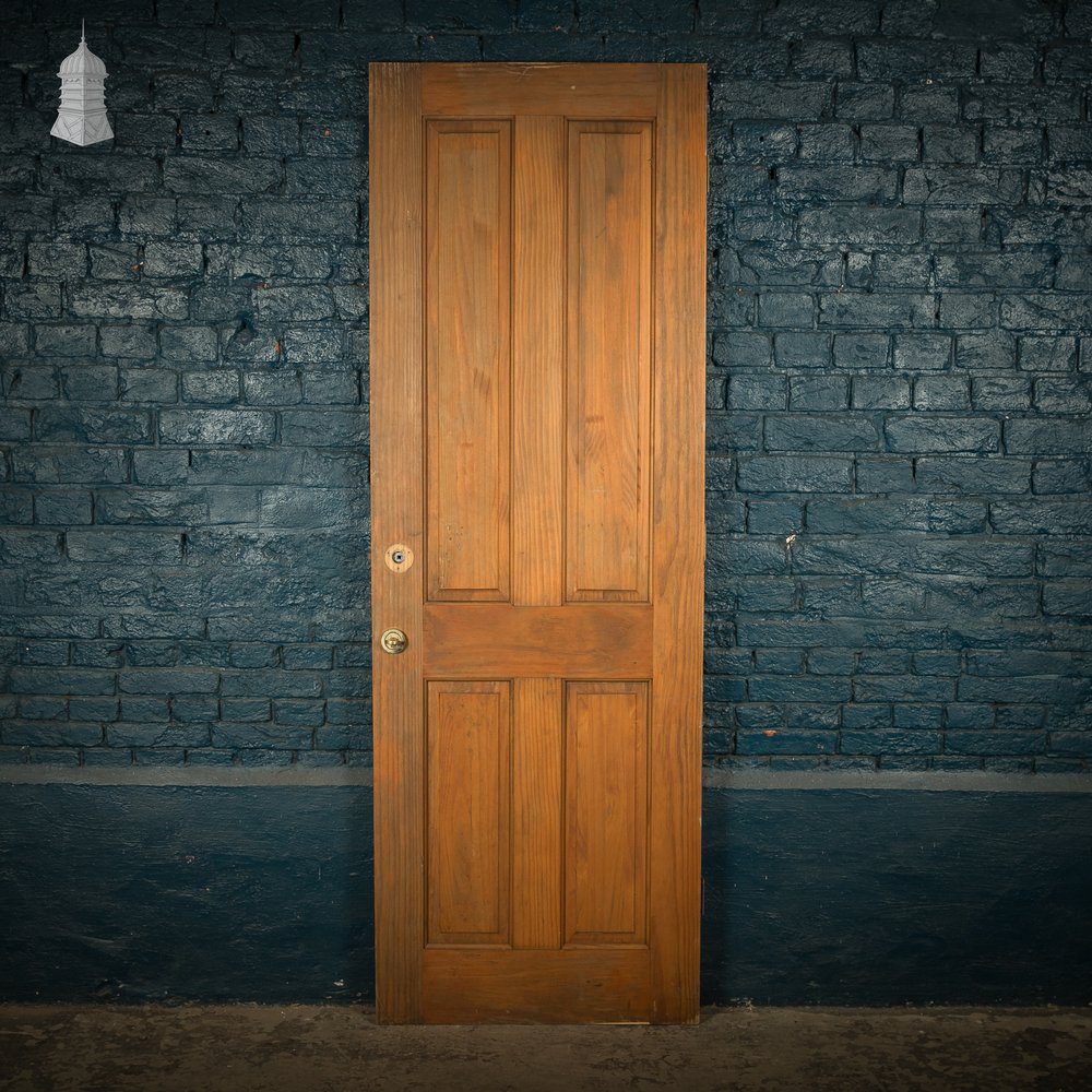Moulded 4-Panel Door with a Stained Finish