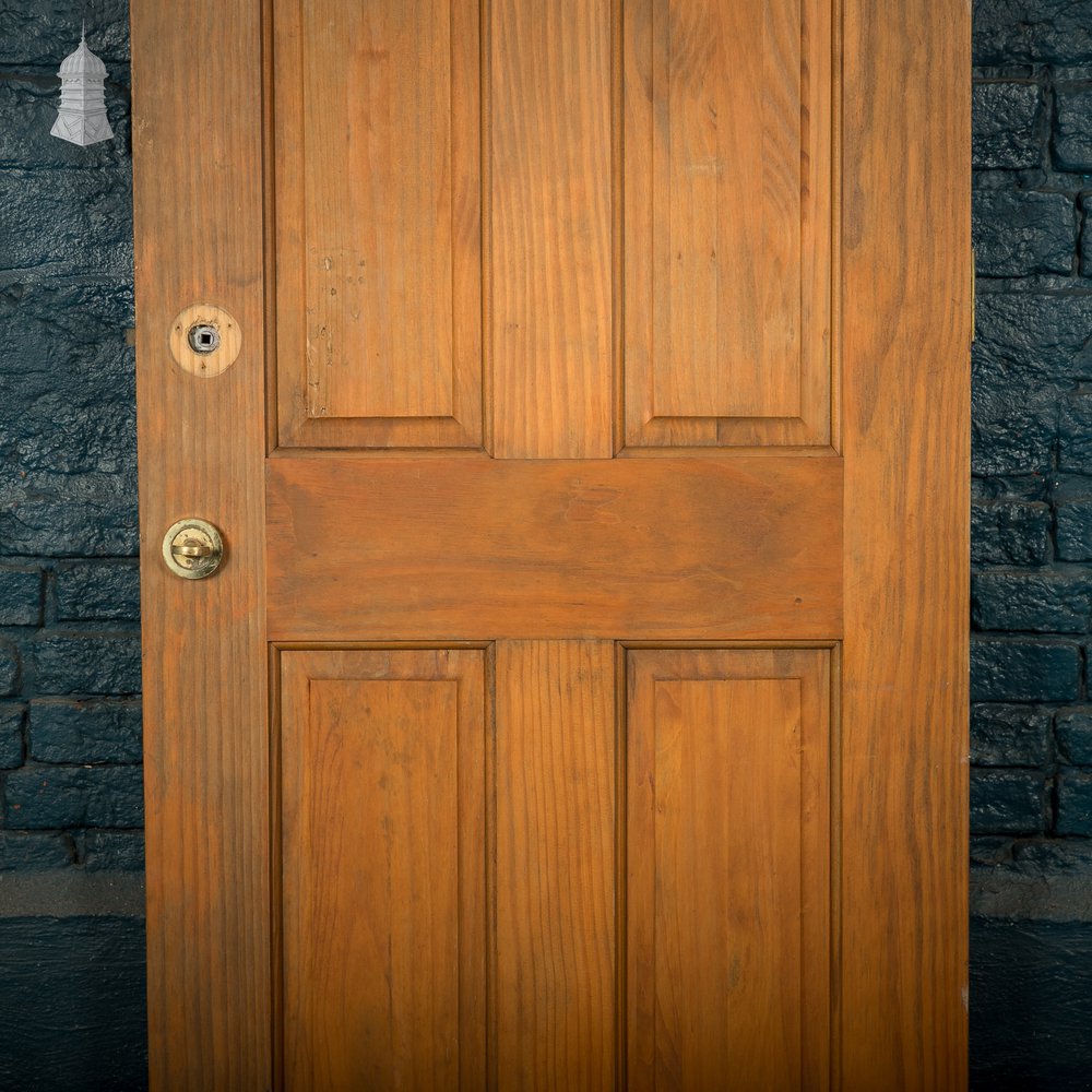 Moulded 4-Panel Door with a Stained Finish