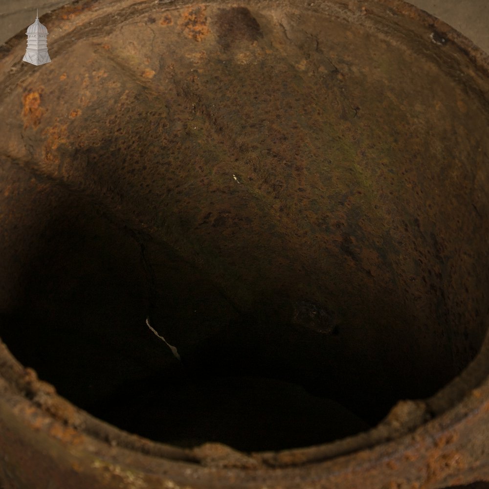 Gurney Stove Body Section, Cast Iron with Finned Radiator Forms