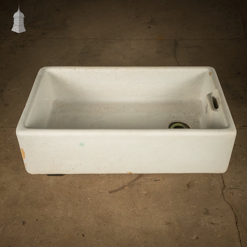 Royal Doulton Belfast Sink with Weir Overflow, Reclaimed