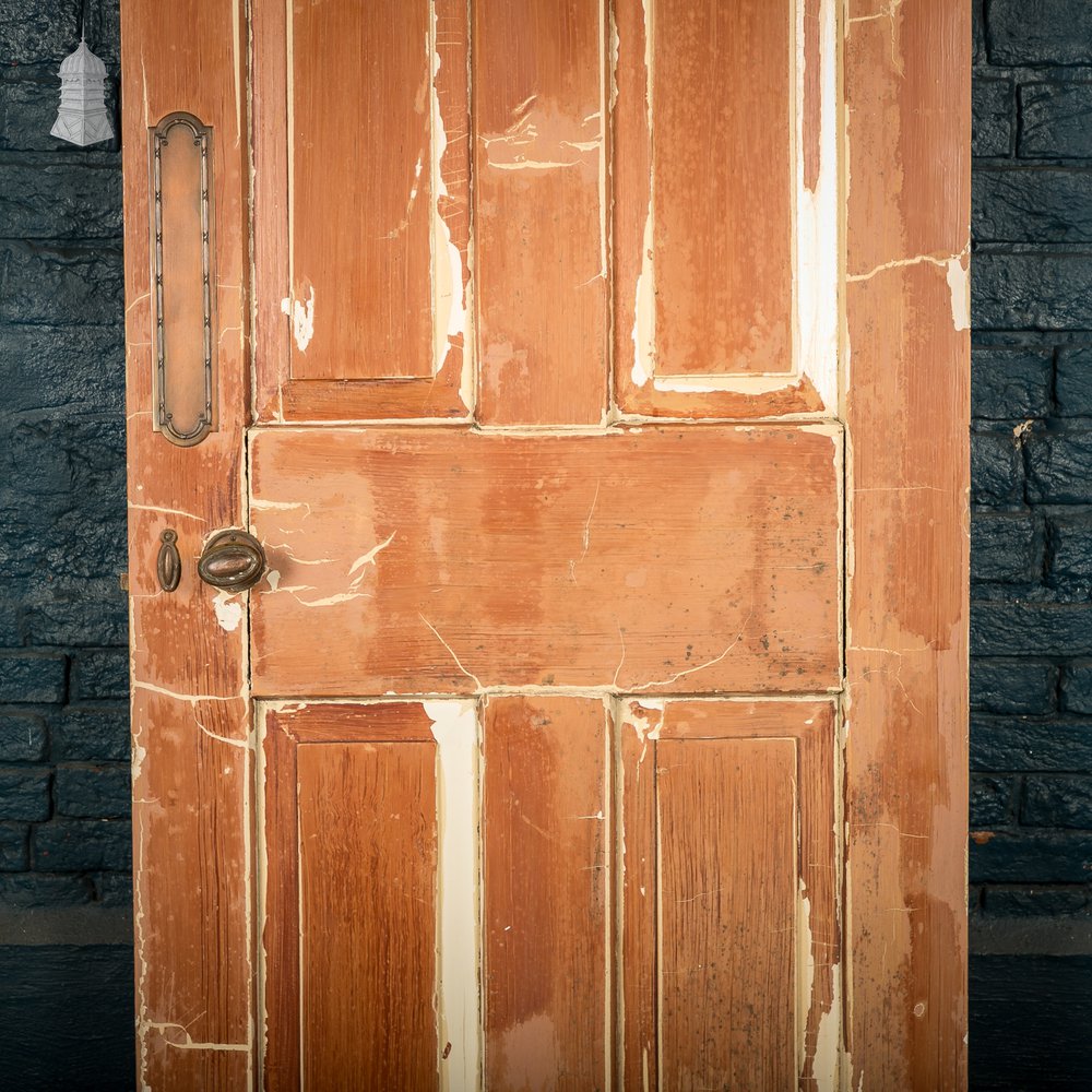 Moulded 4-Panel Door with a Distressed Finish