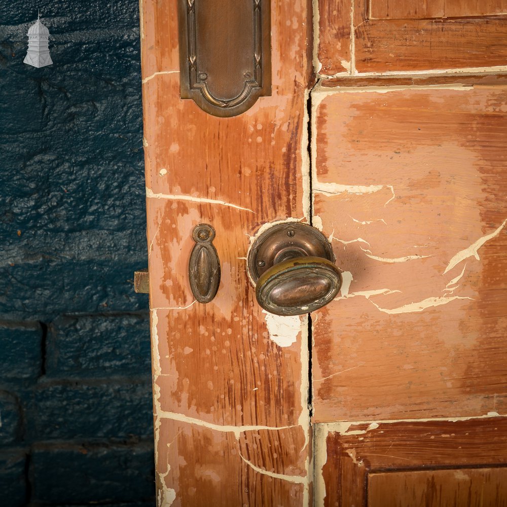 Moulded 4-Panel Door with a Distressed Finish