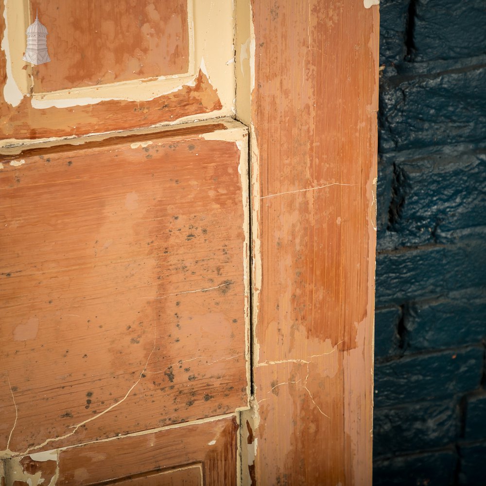 Moulded 4-Panel Door with a Distressed Finish