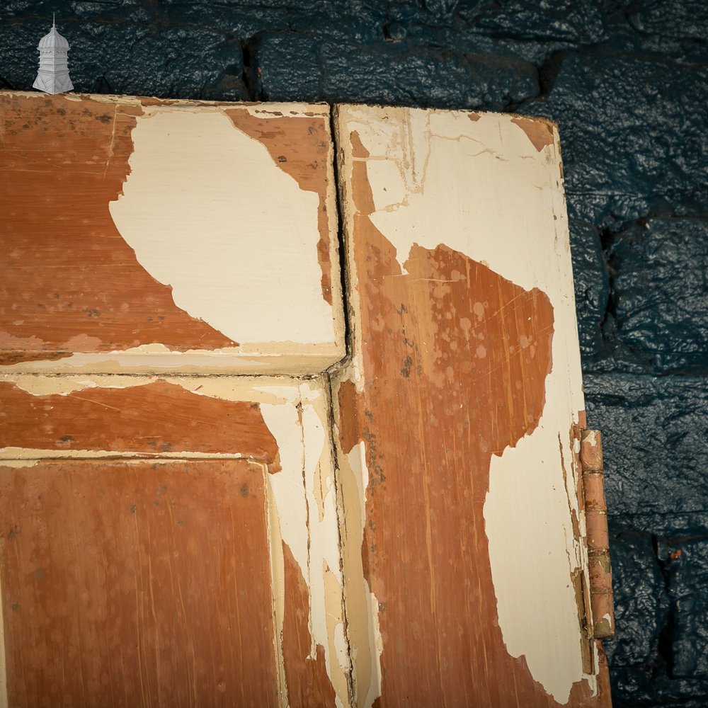 Moulded 4-Panel Door with a Distressed Finish