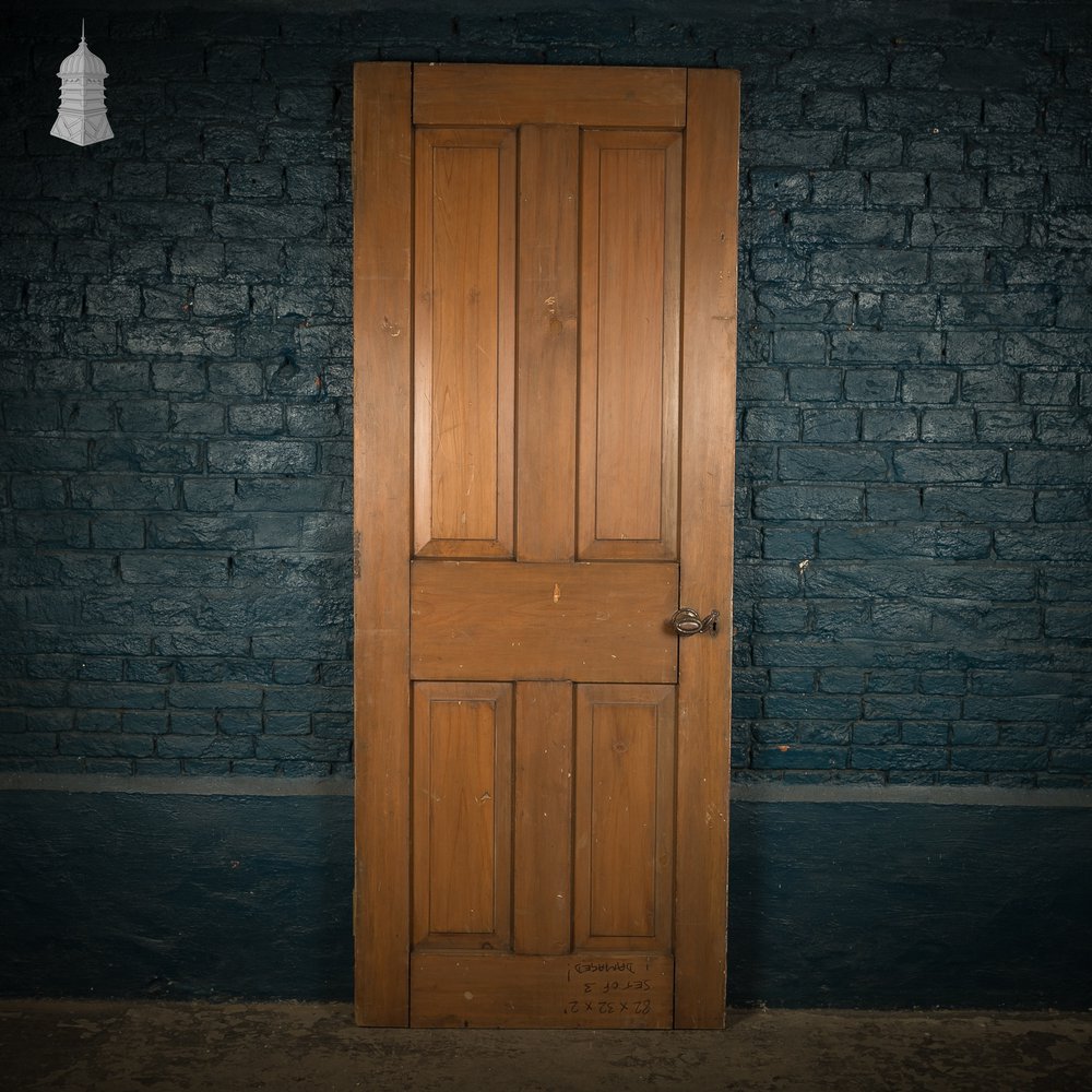 Moulded 4-Panel Door with a Distressed Finish