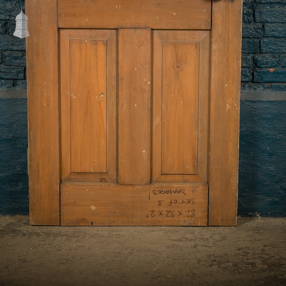 Moulded 4-Panel Door with a Distressed Finish