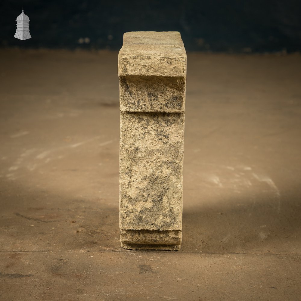 Buff Stepped Header Bricks, Reclaimed