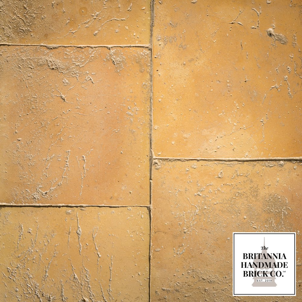 9” x 9" Handmade Buff Floor Tile 228 x 228mm