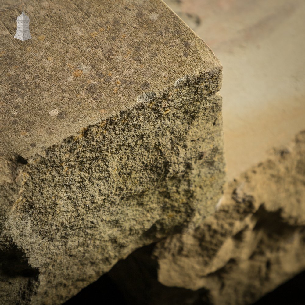 Staircase Treads, Soild York Stone, 4-Step Flight,