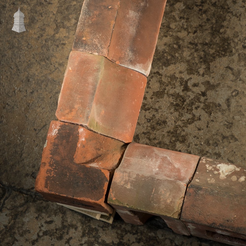 Square 19th C Red Brick Window Reveal