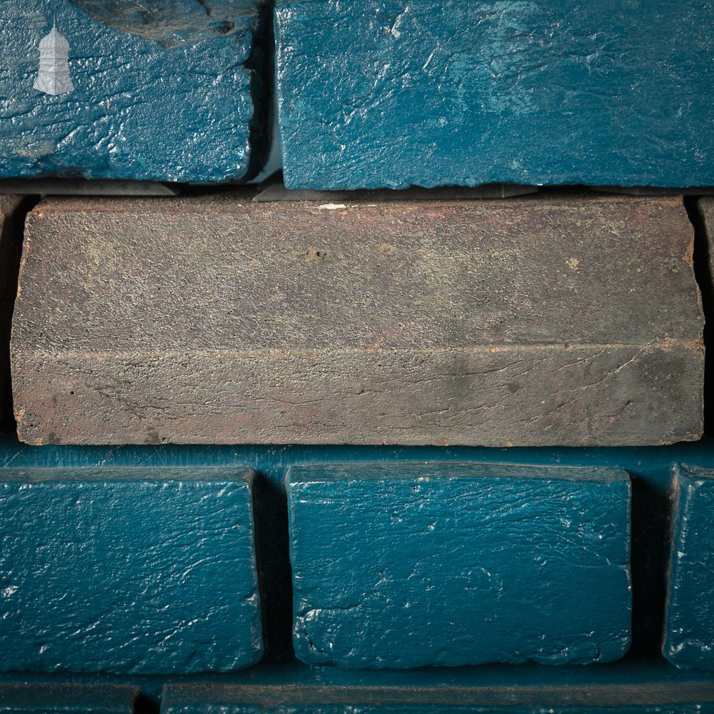 Blue Plinth Stretcher, Run of 8.5m, Reclaimed Staffordshire Bricks
