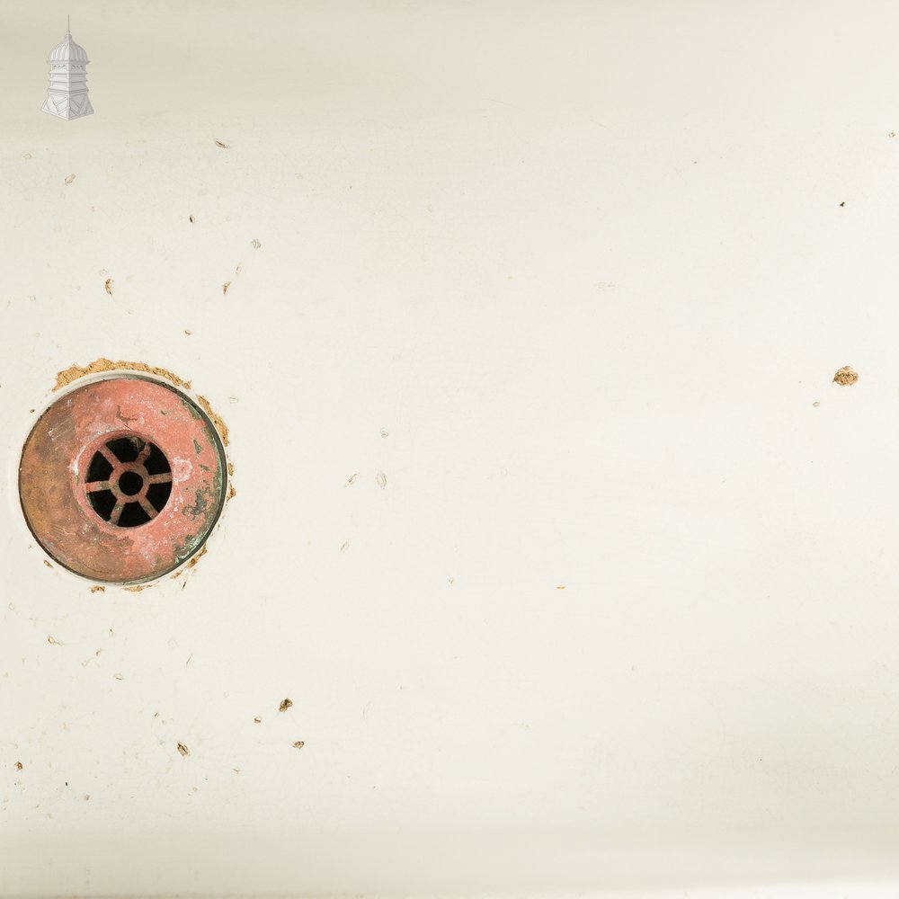 Belfast / Butler Sink, Worn finish, Weir Overflow, Tywfords