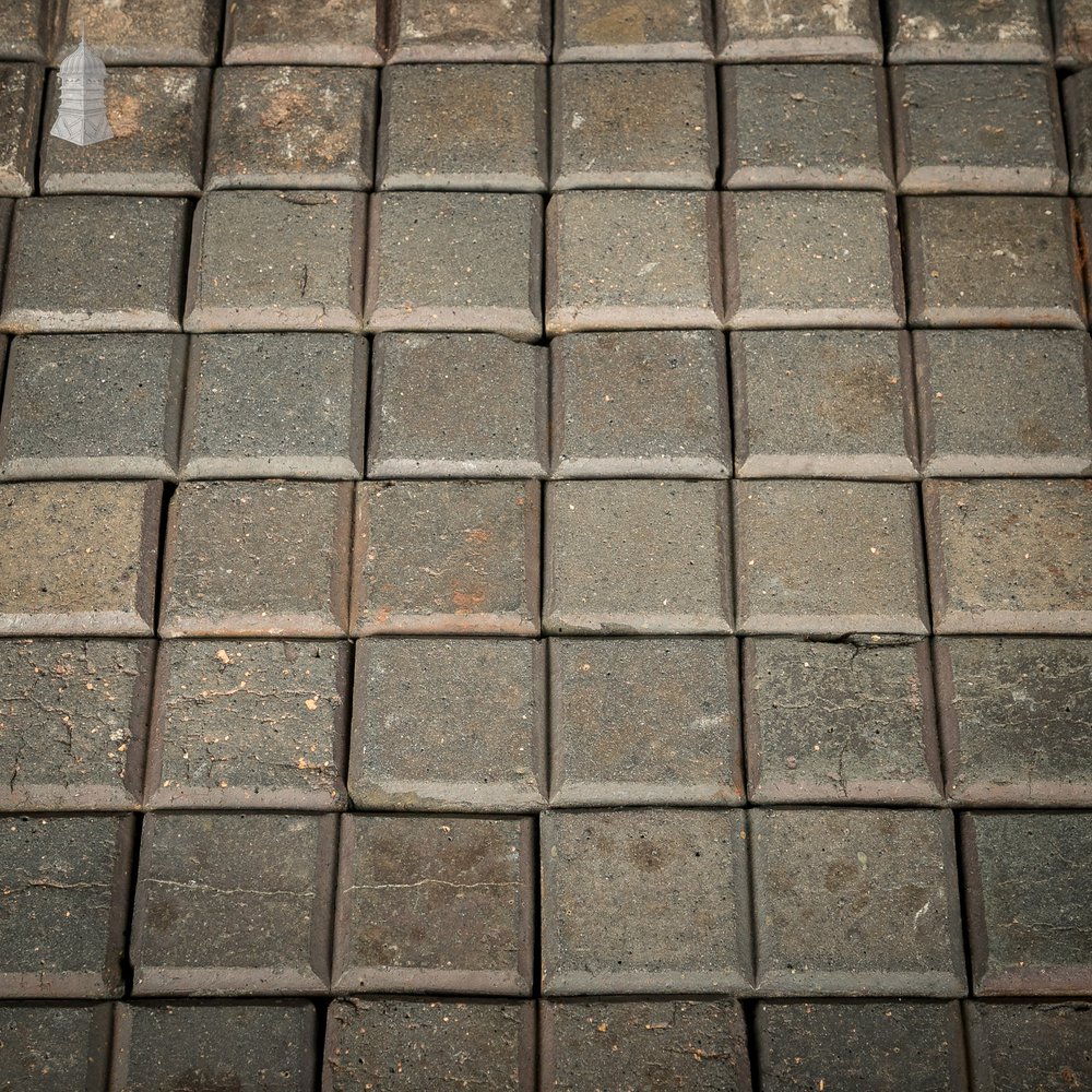Reclaimed Stable Bricks, 270 Pavers, Staffordshire Blue Doubles