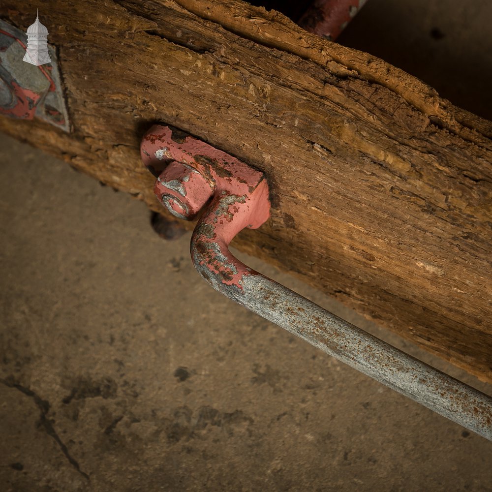 Vintage Industrial Cable Rollers, Set of Three