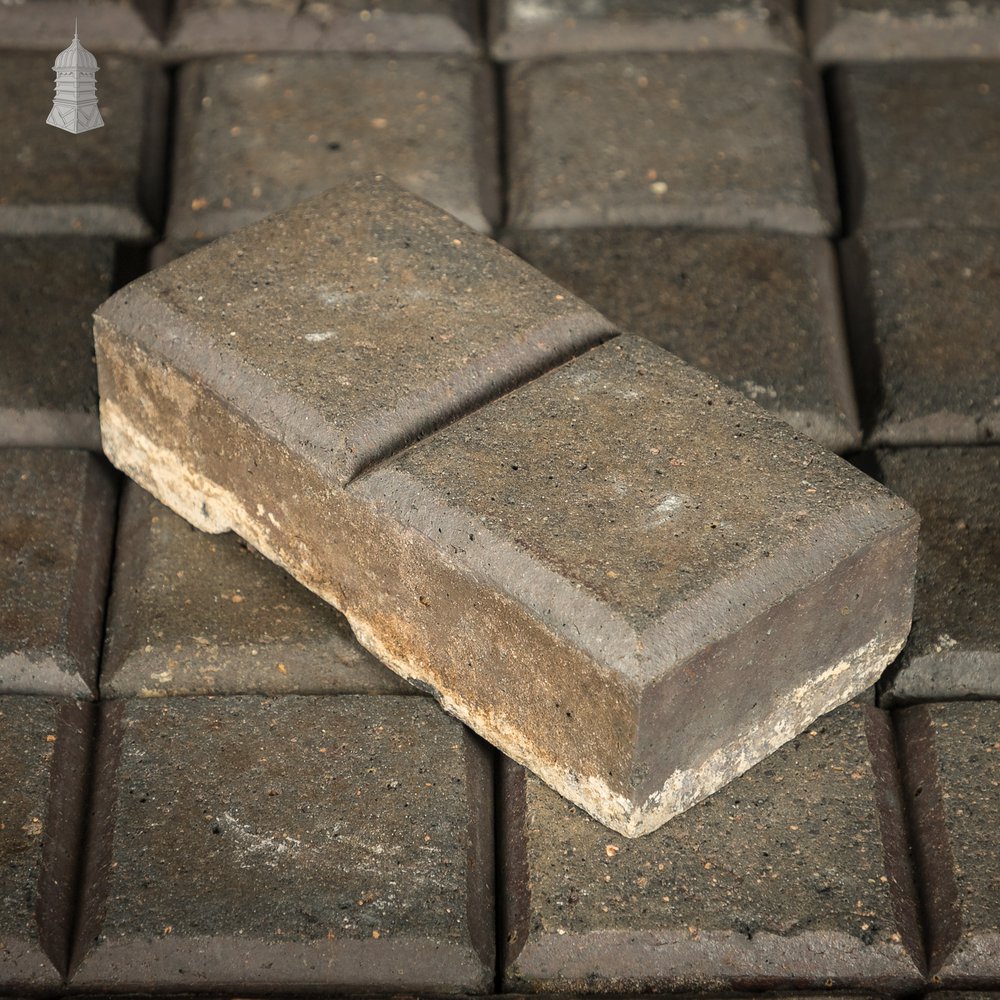 Reclaimed Stable Bricks, 270 Pavers, Staffordshire Blue Doubles