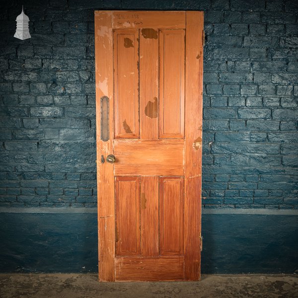 Moulded 4-Panel Door with a Distressed Finish
