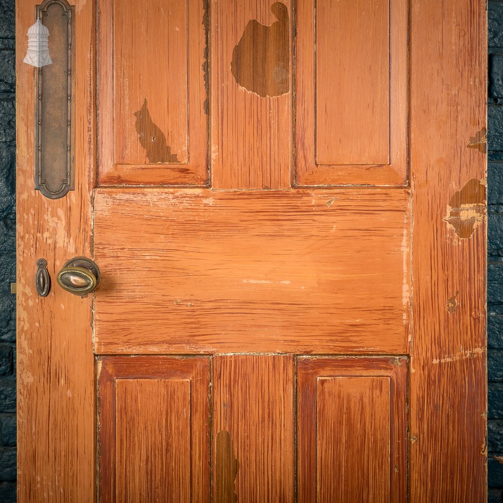 Moulded 4-Panel Door with a Distressed Finish
