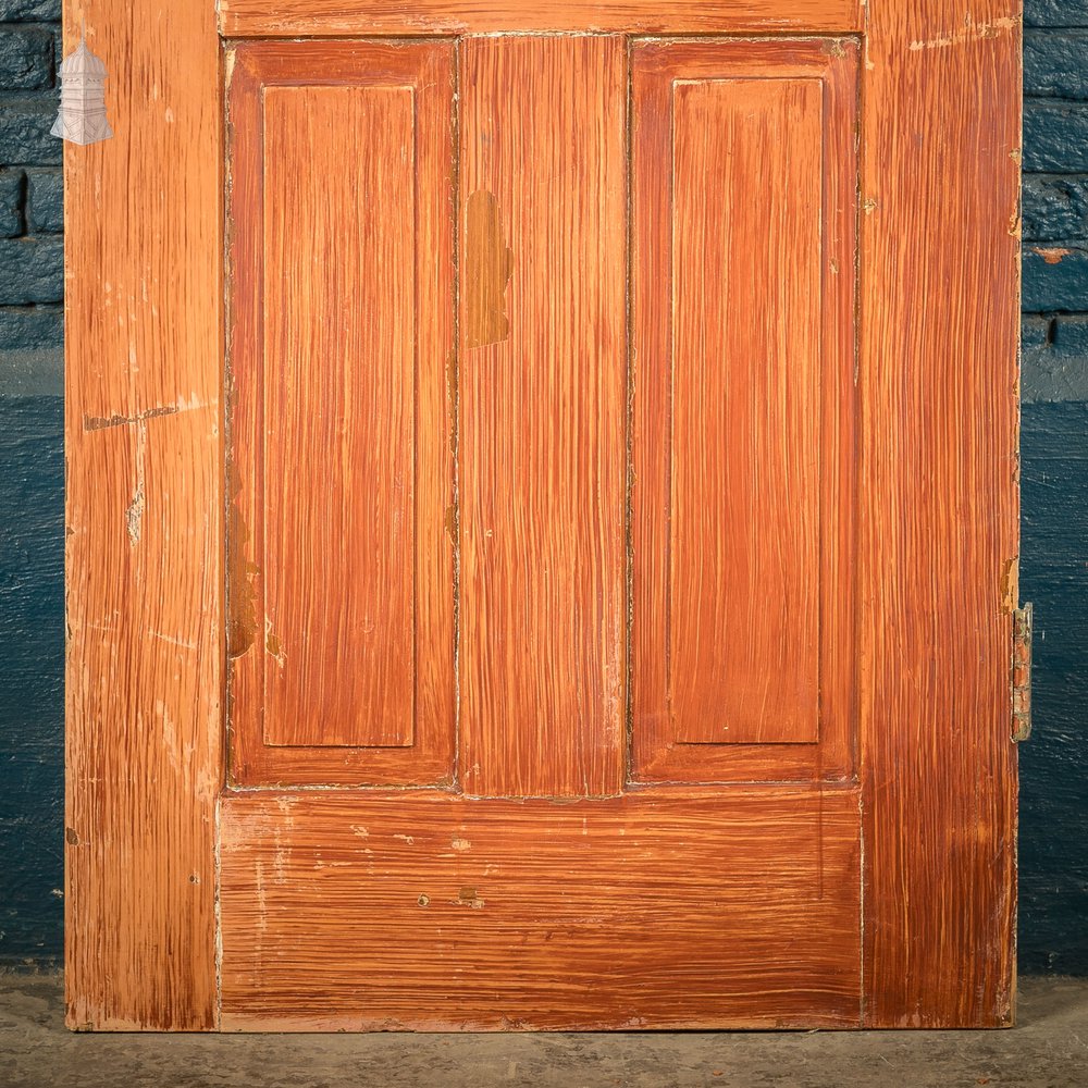 Moulded 4-Panel Door with a Distressed Finish