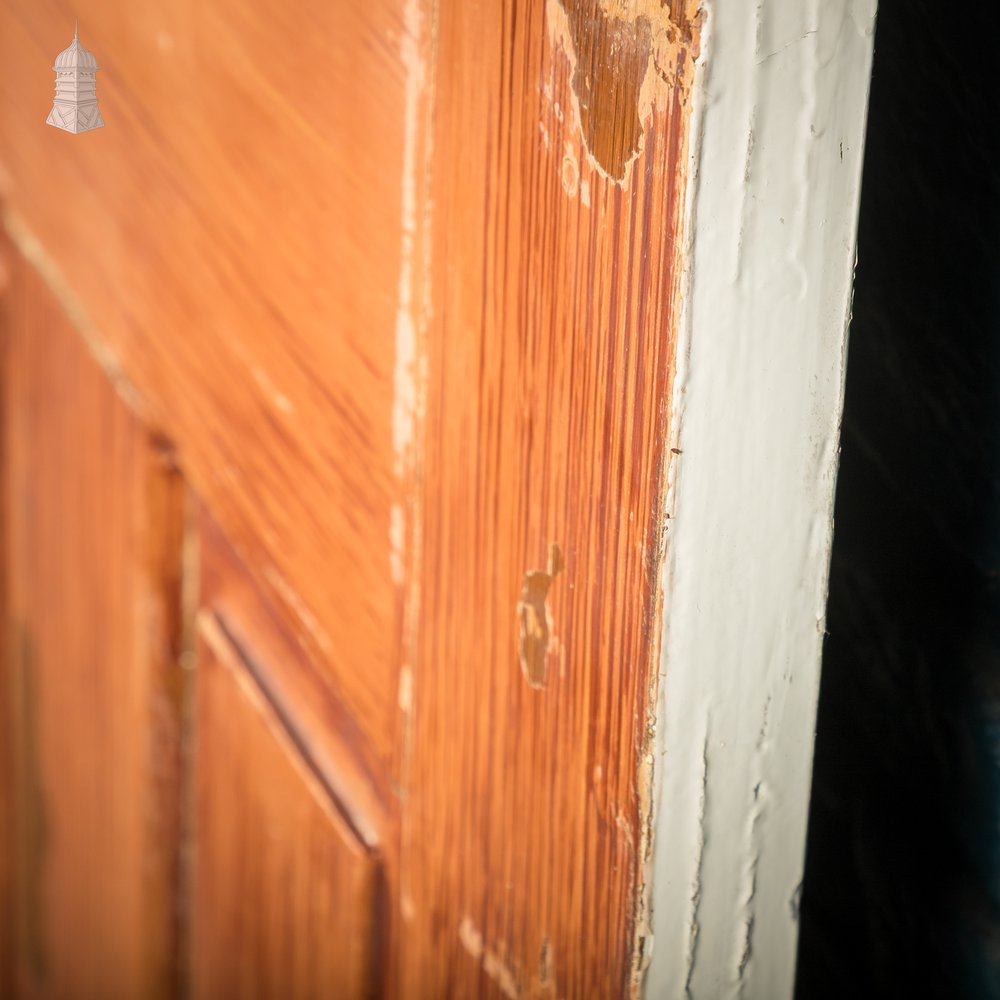 Moulded 4-Panel Door with a Distressed Finish