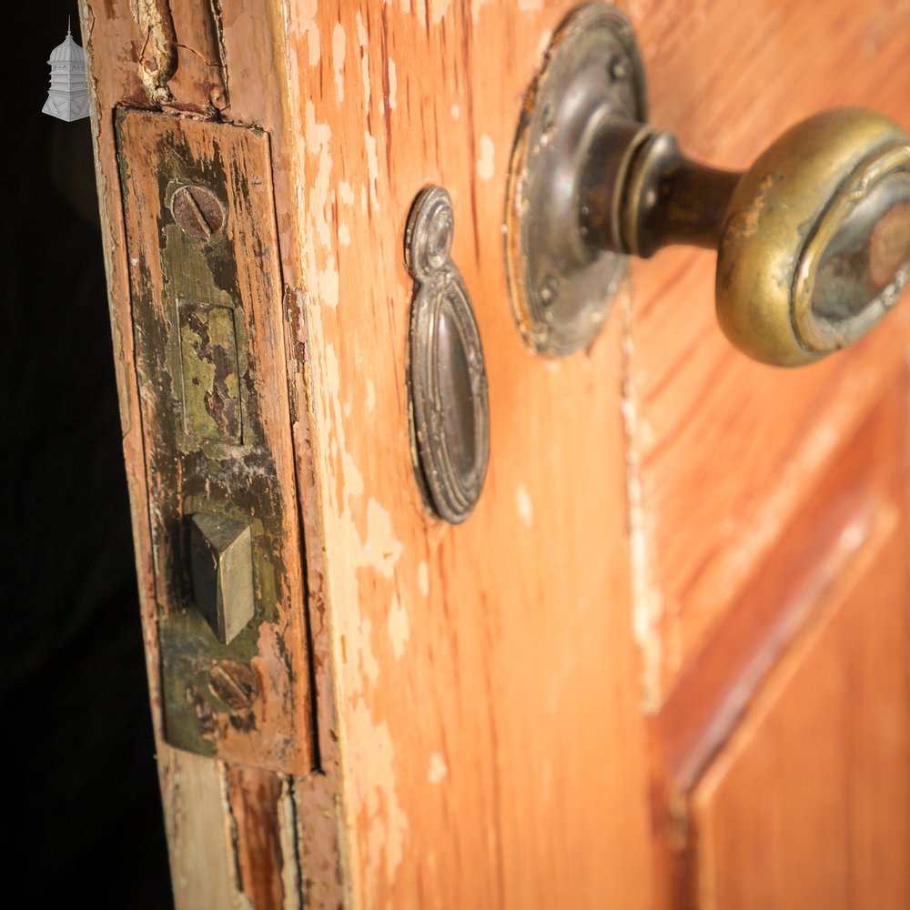 Moulded 4-Panel Door with a Distressed Finish