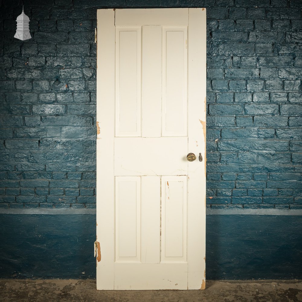 Moulded 4-Panel Door with a Distressed Finish