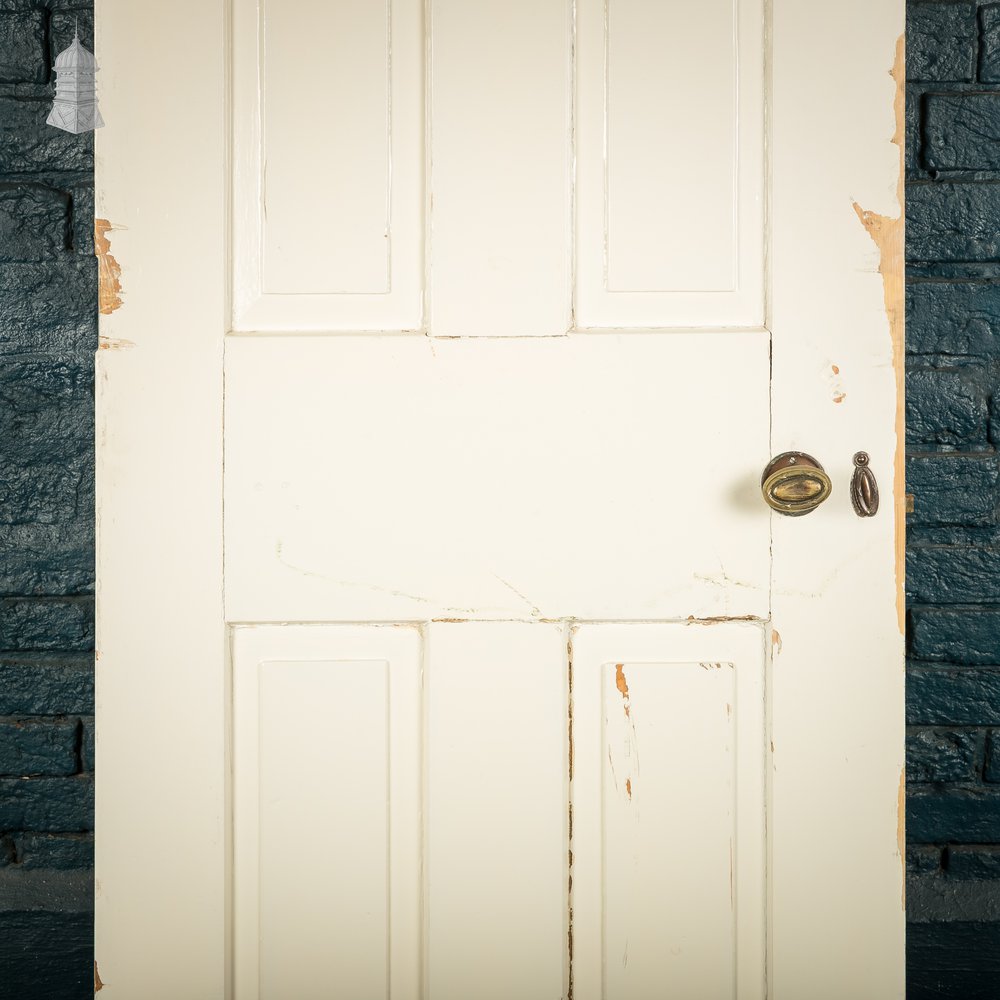 Moulded 4-Panel Door with a Distressed Finish