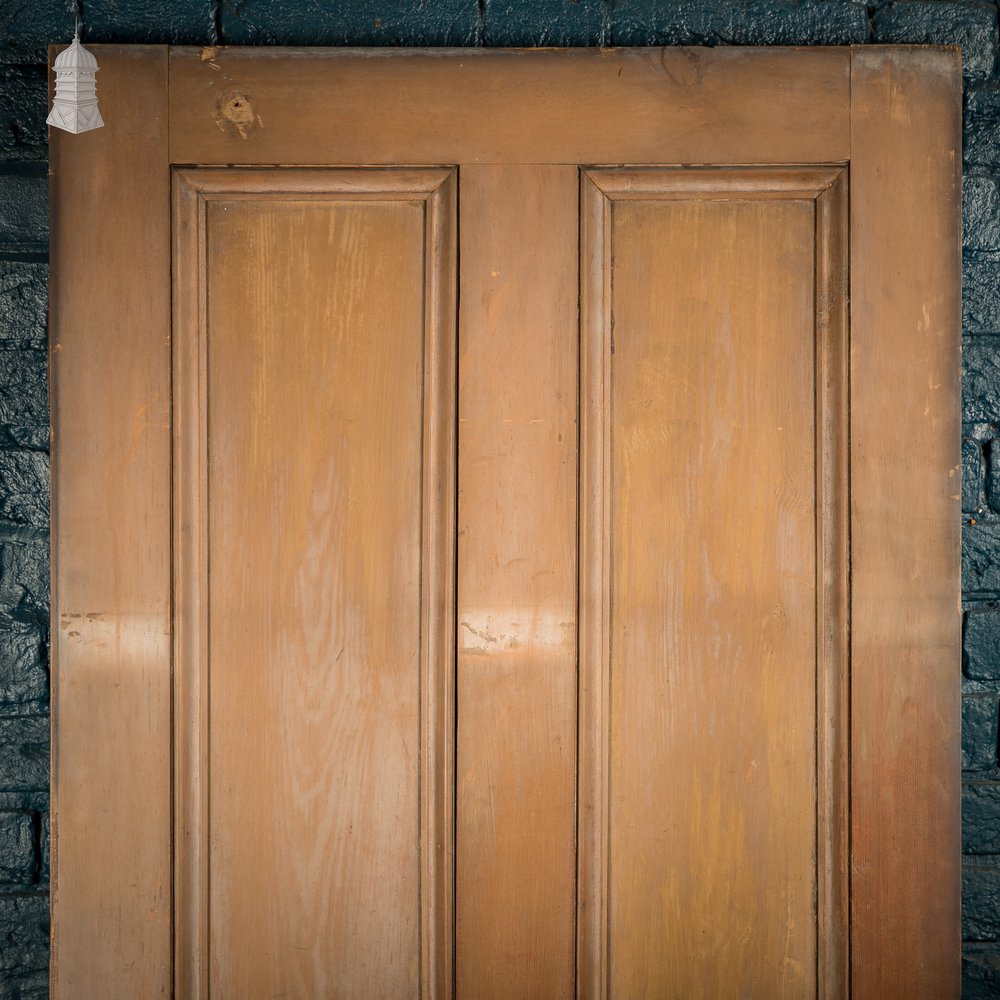 4 Panel Hardwood Door, Moulded & Stop-Chamfered Faces