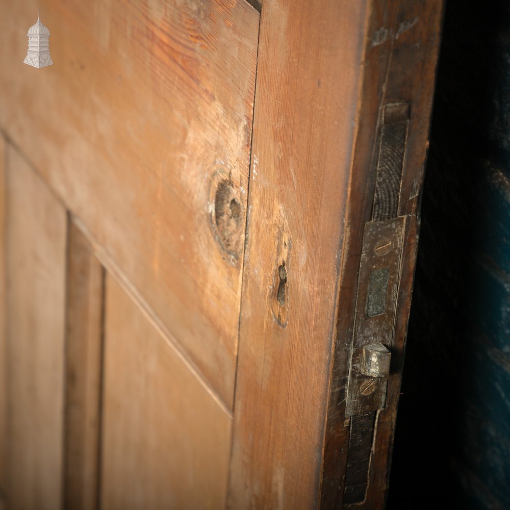 4 Panel Hardwood Door, Moulded & Stop-Chamfered Faces