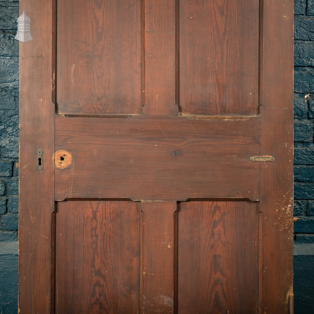 4 Panel Hardwood Door, Moulded & Stop-Chamfered Faces