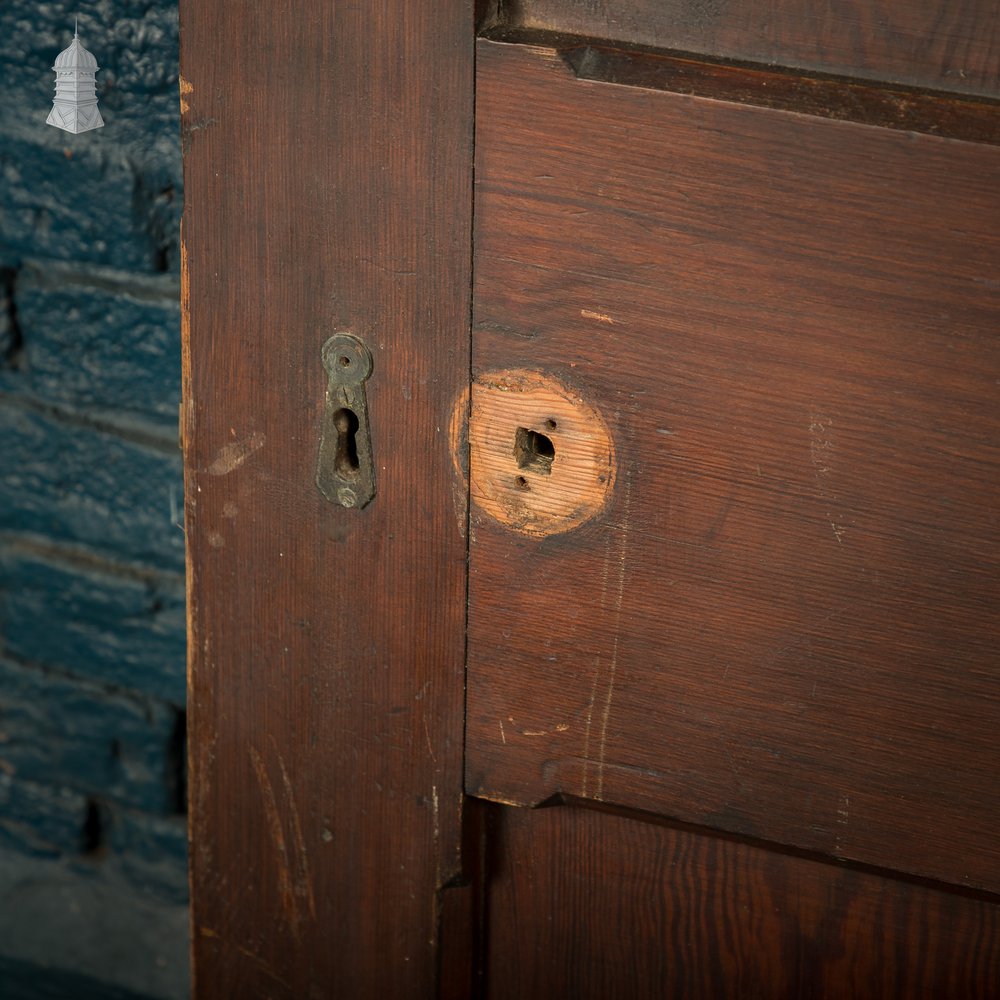 4 Panel Hardwood Door, Moulded & Stop-Chamfered Faces