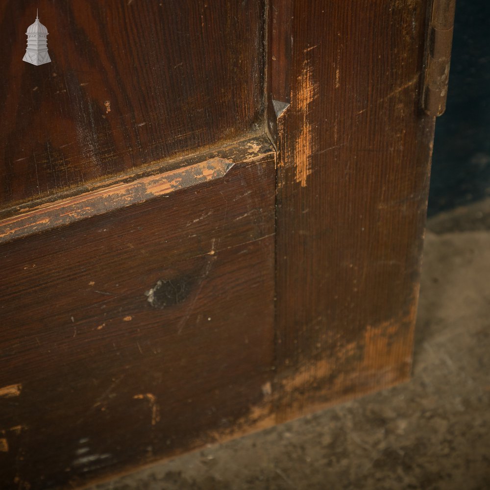 4 Panel Hardwood Door, Moulded & Stop-Chamfered Faces
