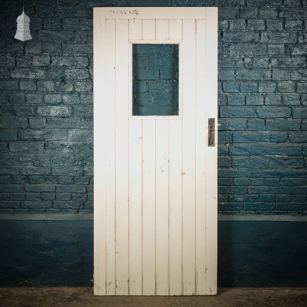 Ledged and Braced Glazed Door