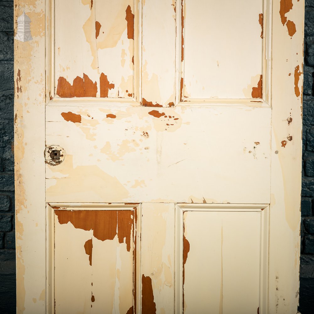 Moulded 6-Panel Door – White Painted Finish