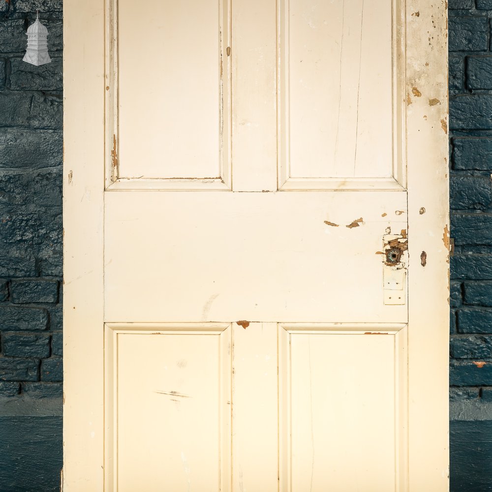 Moulded 6-Panel Door – White Painted Finish