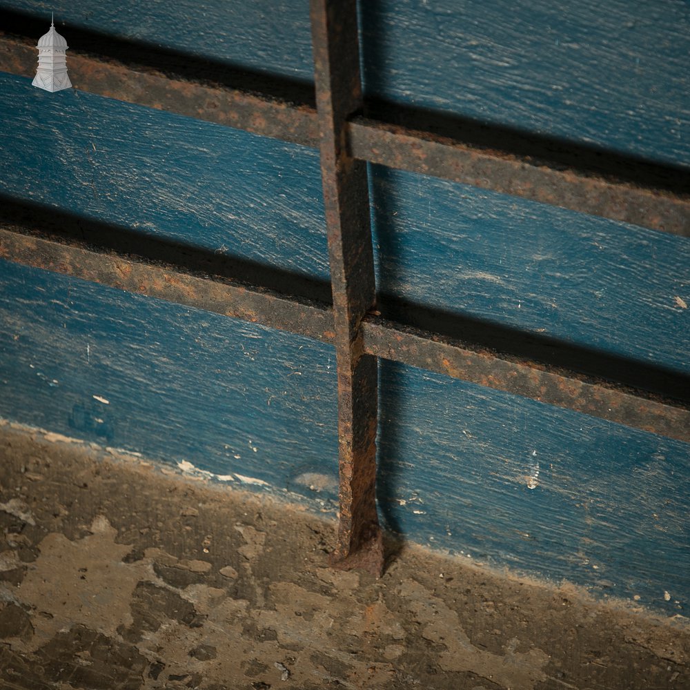 Estate Railings and Gate Set, Reclaimed Wrought Iron Fencing Panels
