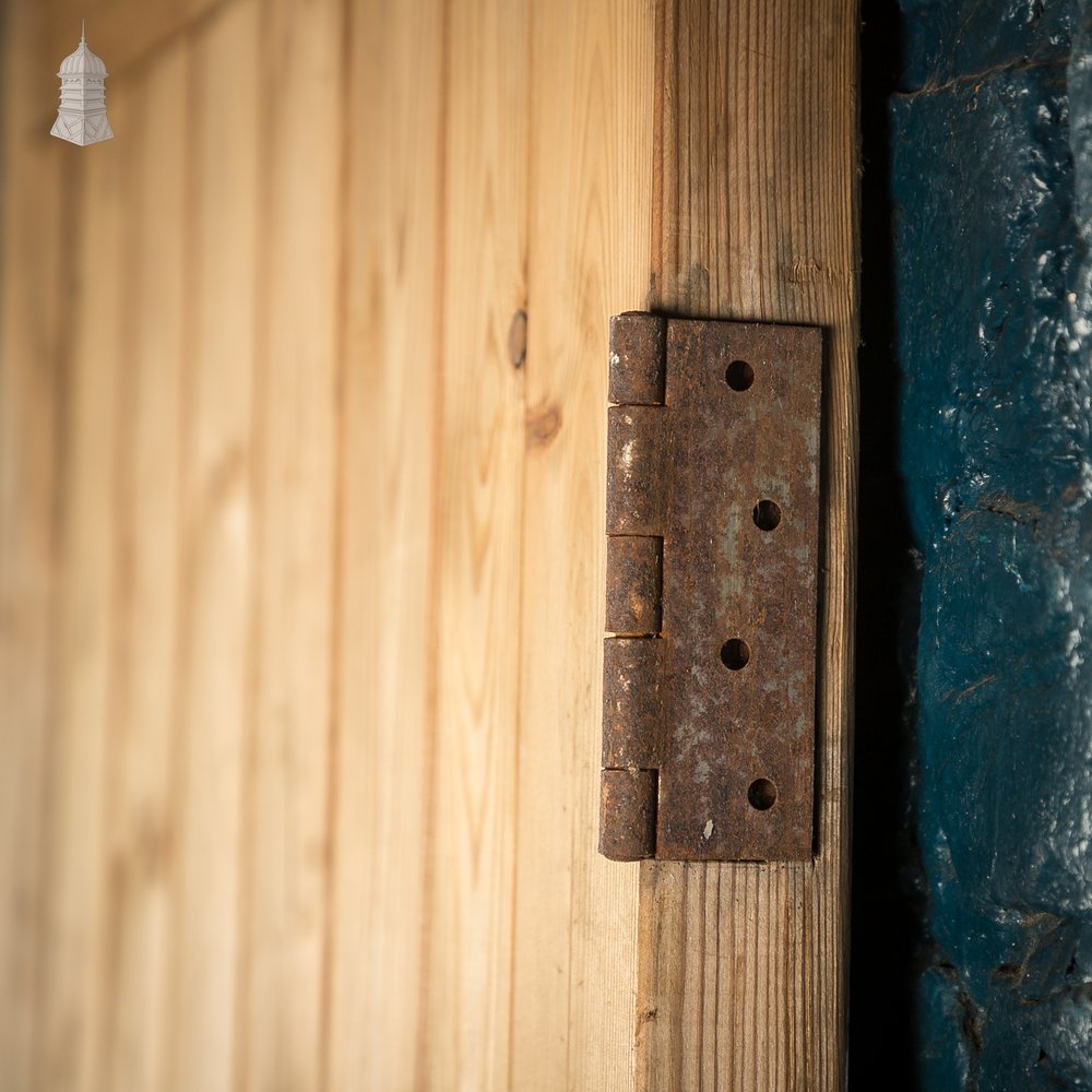 Ledged and Braced Pine Door, Reclaimed
