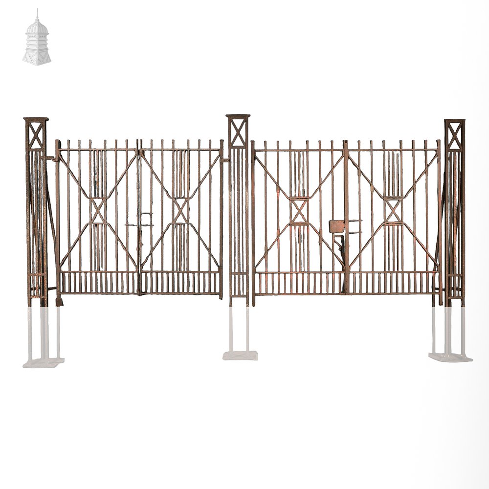 Double Pedistrian Gates