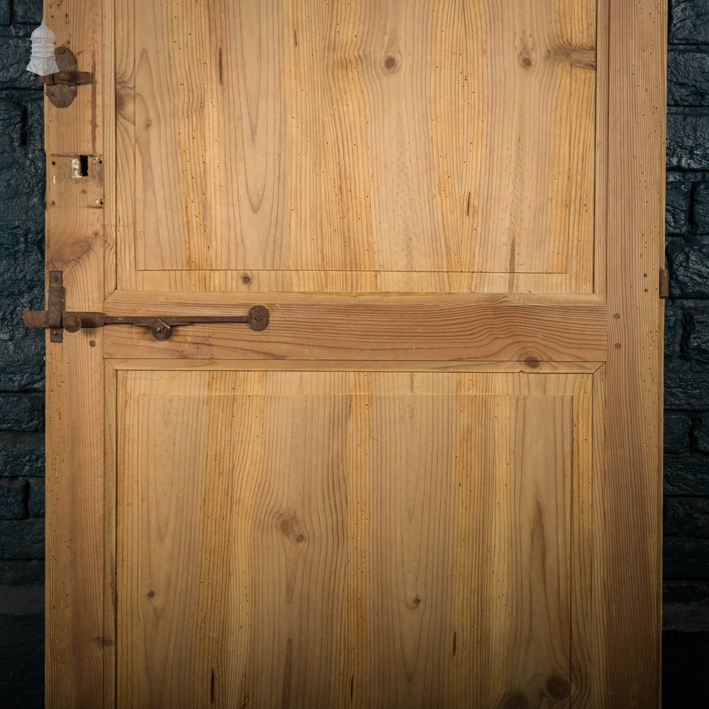 Victorian Paneled Door, Pine 2 Panel