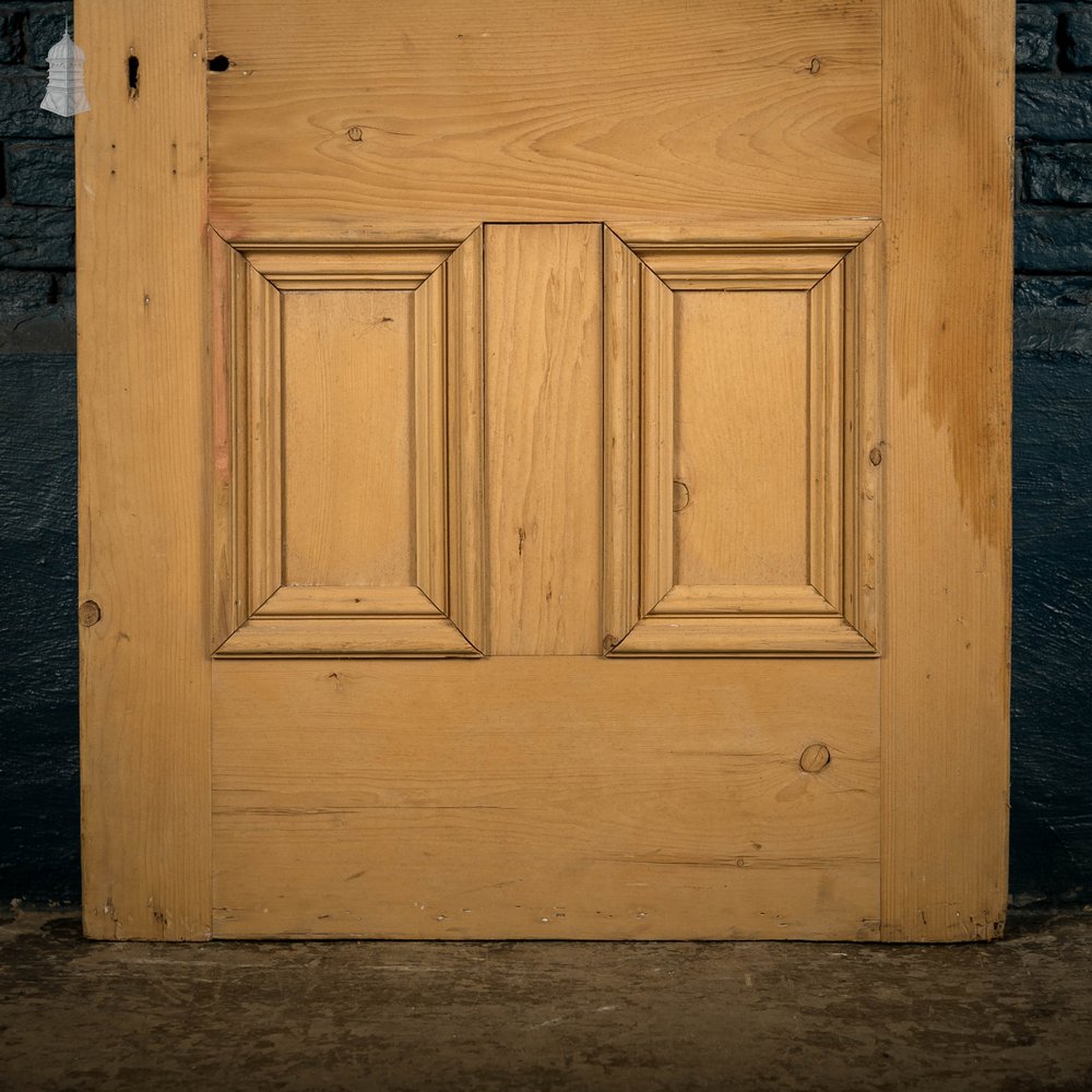 Victorian Glazed Door, 4 Panel Pine