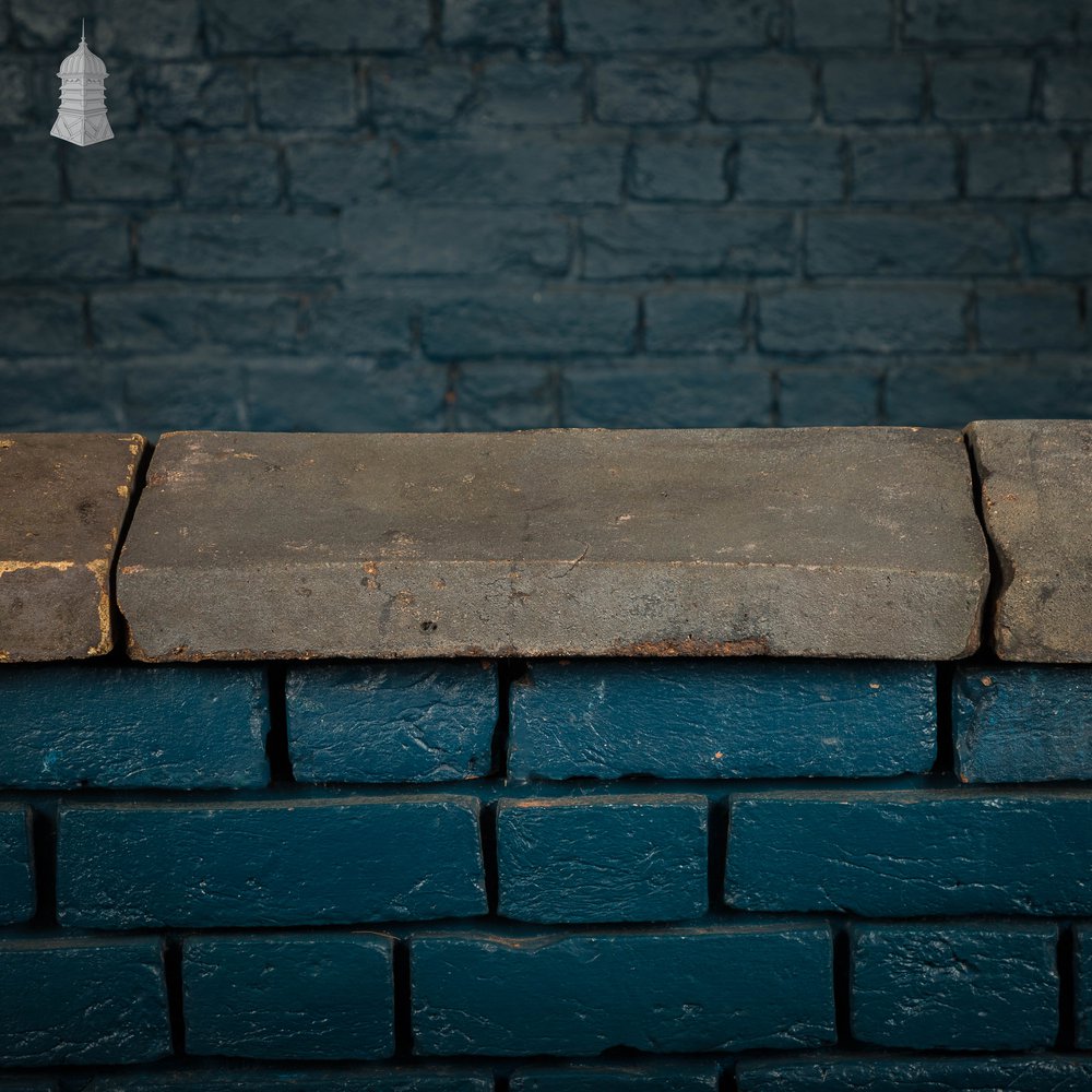 Twice Weathered Coping, Reclaimed Staffordshire Blue - Run of 5.9M