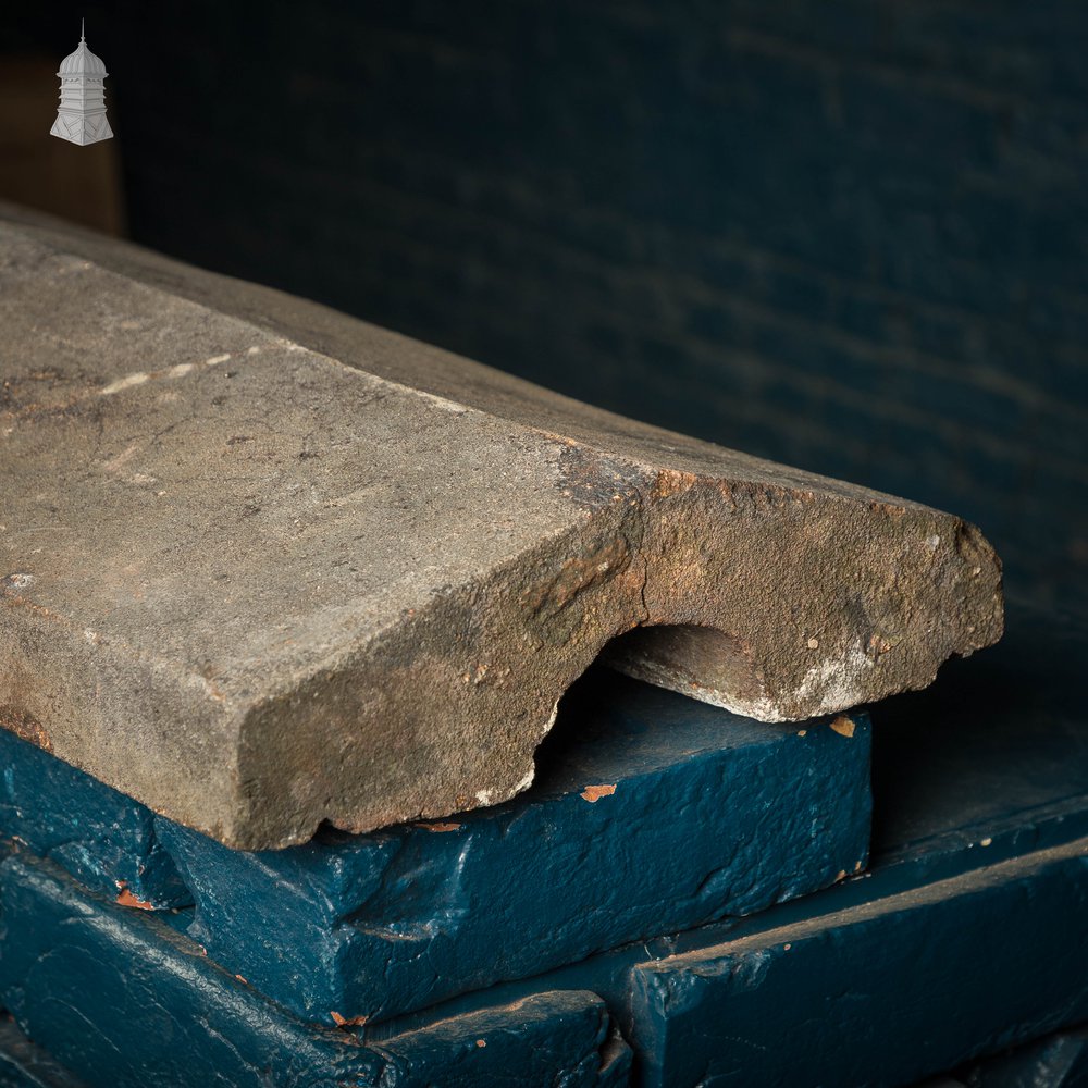 Twice Weathered Coping, Reclaimed Staffordshire Blue - Run of 5.9M
