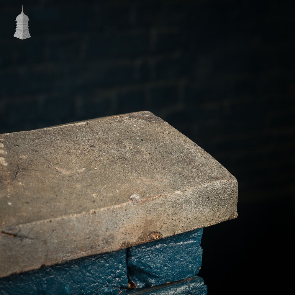 Twice Weathered Coping, Reclaimed Staffordshire Blue - Run of 5.9M